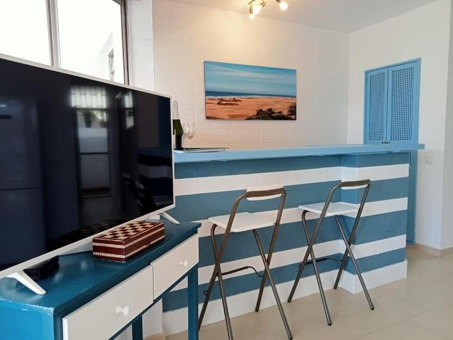 San Bartolomé Apartment With Large Terrace, 10 Meters From Playa De Las Burras מראה חיצוני תמונה